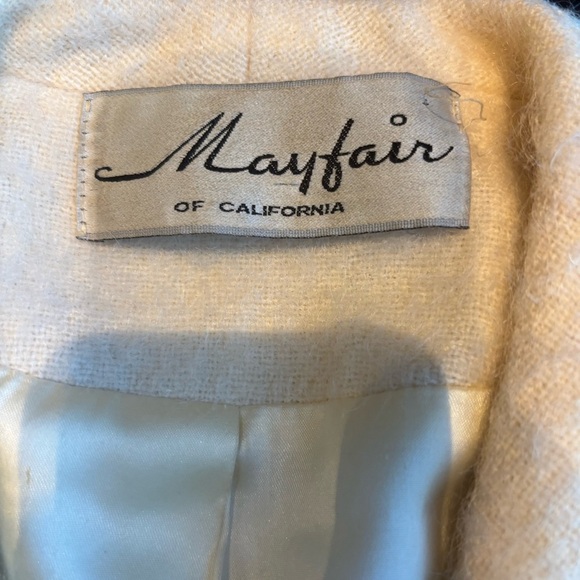 Vintage 1960’s Mayfair of California Wool/Mohair blend textured Blazer size M/L - Picture 7 of 8